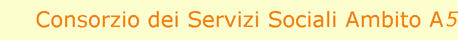 CONSORZIO SERVIZI SOCIALI A6